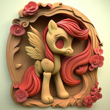 3D модель St Еппл Блум з My Little Pony (STL)